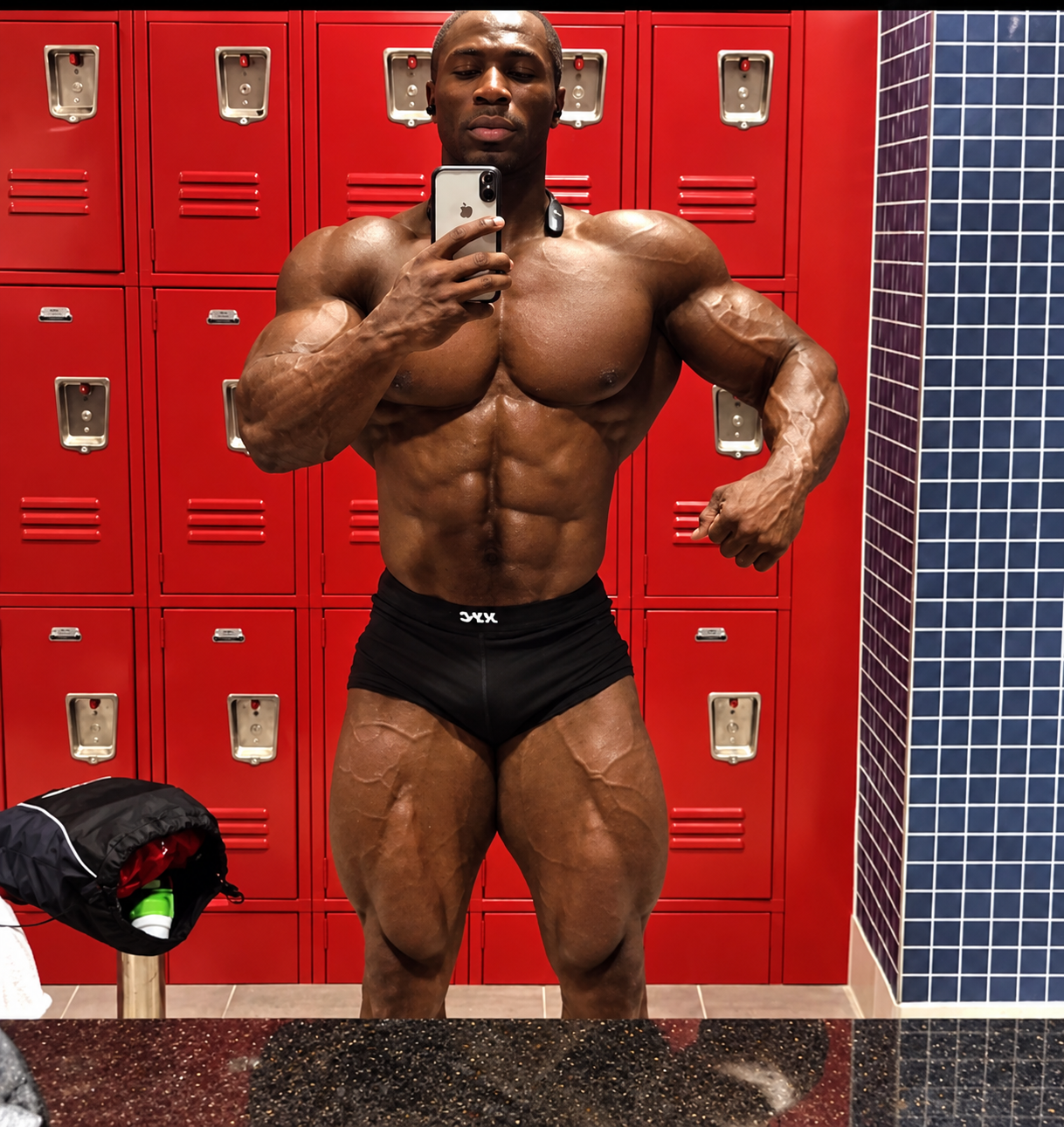 James Adams, IFBB Classic Physique Pro, at A&G Training in Charlotte